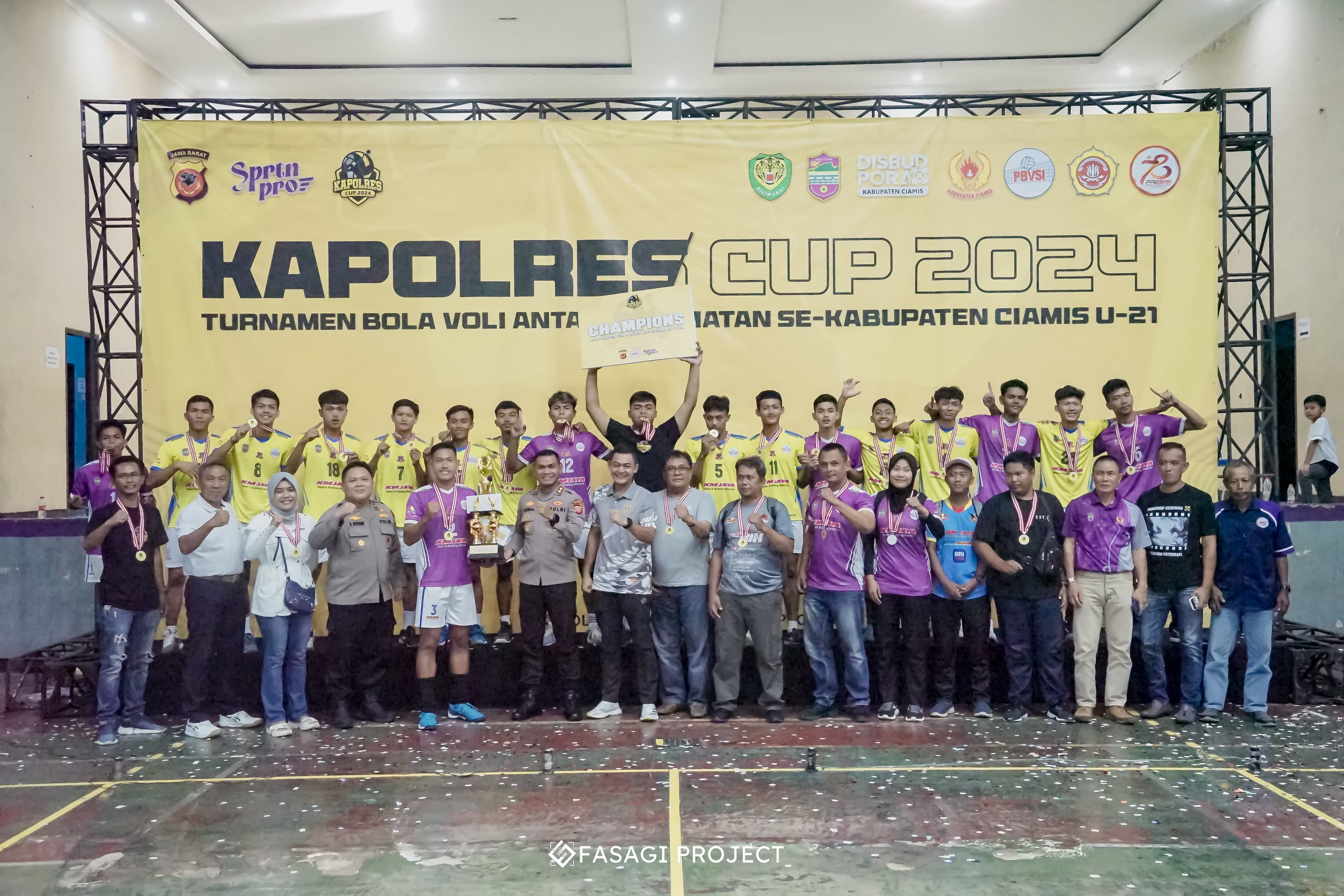 Wow... Team Voli Kecamatan Cia...